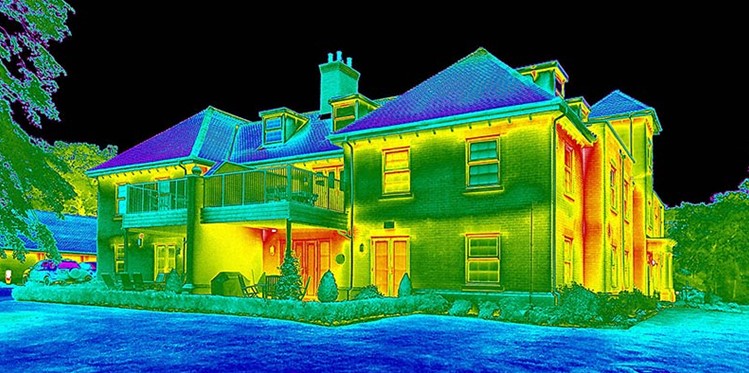 Тепловизионное обследование жилого дома